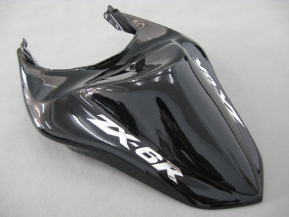 2007-2008 Fairings Kawasaki ZX6R ZX636 Black Ninja  Generic