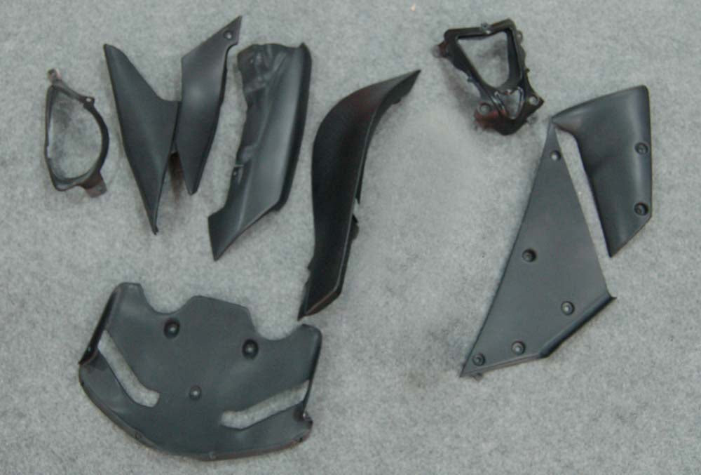 2007-2008 Fairings Kawasaki ZX6R ZX636 Silver Ninja  Generic