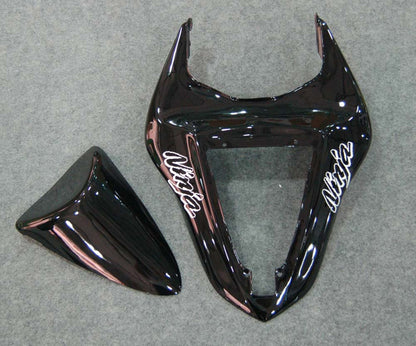 2007-2008 Fairings Kawasaki ZX-R ZX636 Black Yellow  Generic