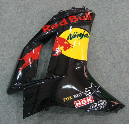 2007-2008 Fairings Kawasaki ZX-R ZX636 Black Yellow  Generic