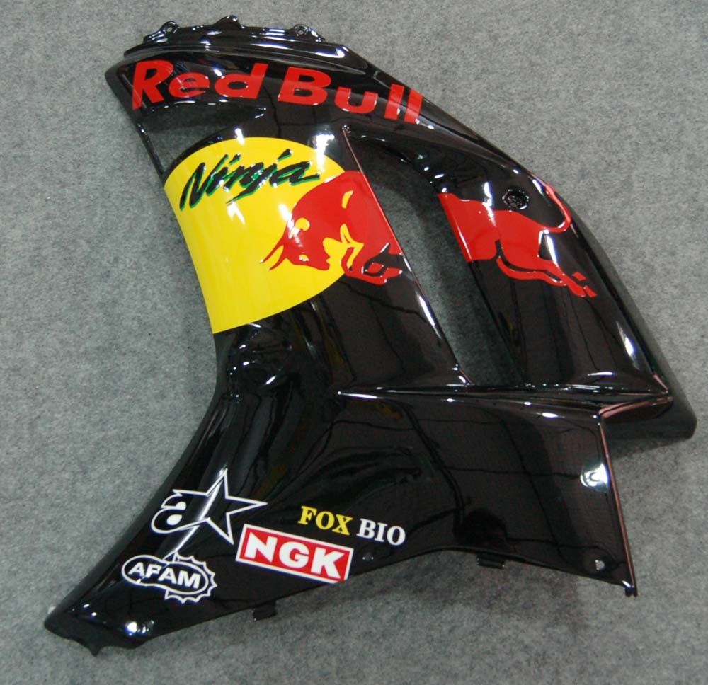 2007-2008 Fairings Kawasaki ZX-R ZX636 Black Yellow  Generic