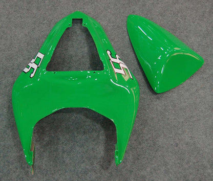 2007-2008 Fairings Kawasaki ZX6R ZX636 Green Black  ZX6R  Generic