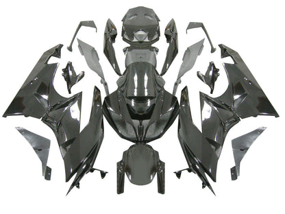 2009-2012 Fairings Kawasaki ZX6R ZX636 All Black Ninja  Generic