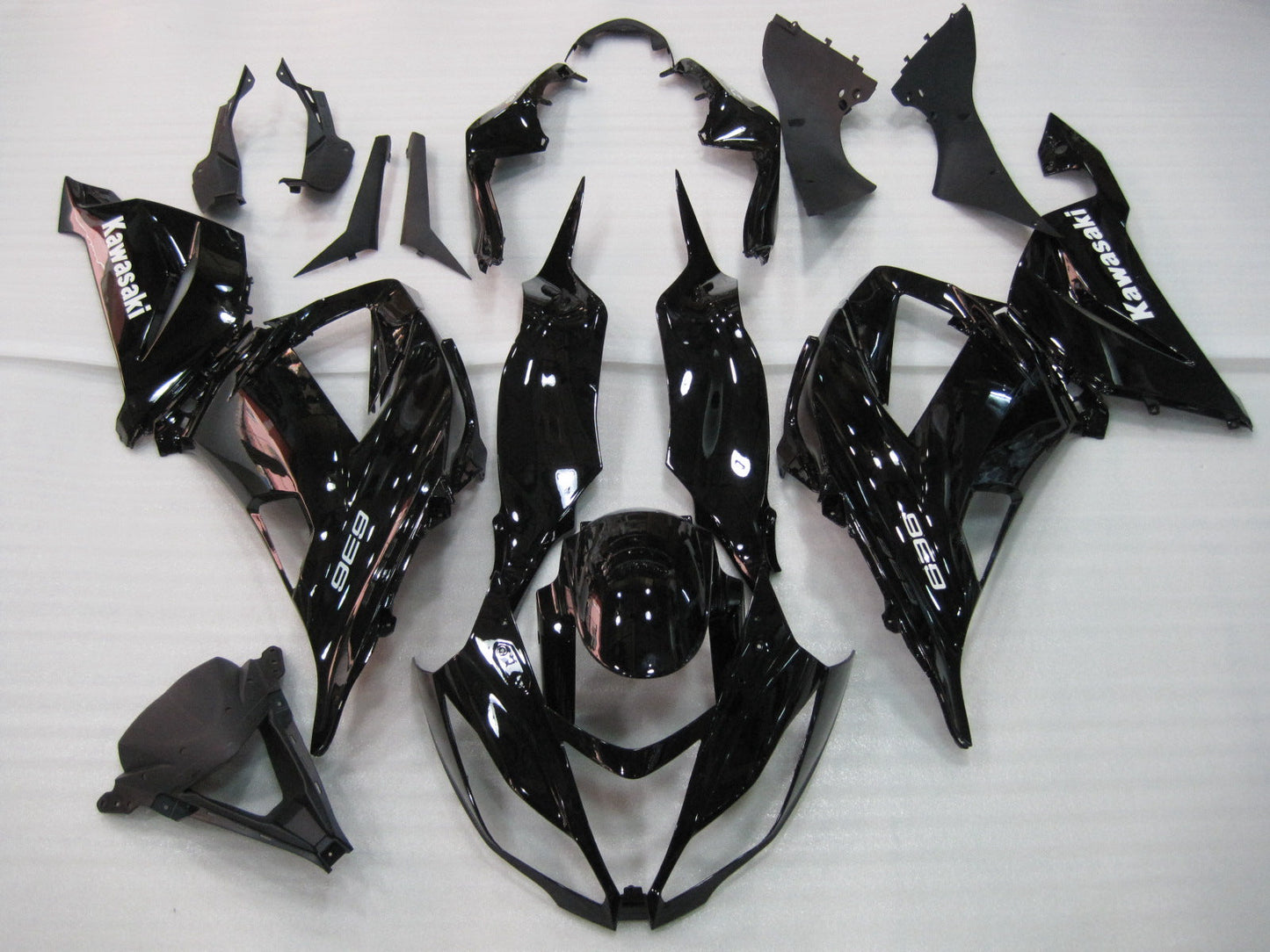 2013-2018 Fairings Plastics Kawasaki ZX6R 636 Black Ninja  Generic