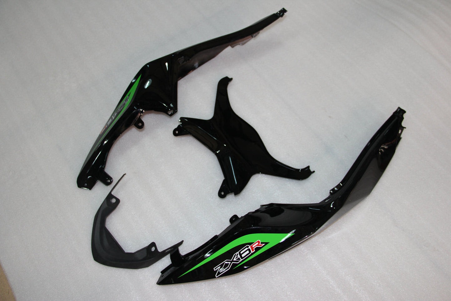 2013-2018 Fairings Plastics Kawasaki ZX6R 636 Green Black Ninja  Generic
