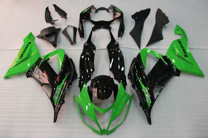 2013-2018 Fairings Plastics Kawasaki ZX6R 636 Green Black Ninja  Generic