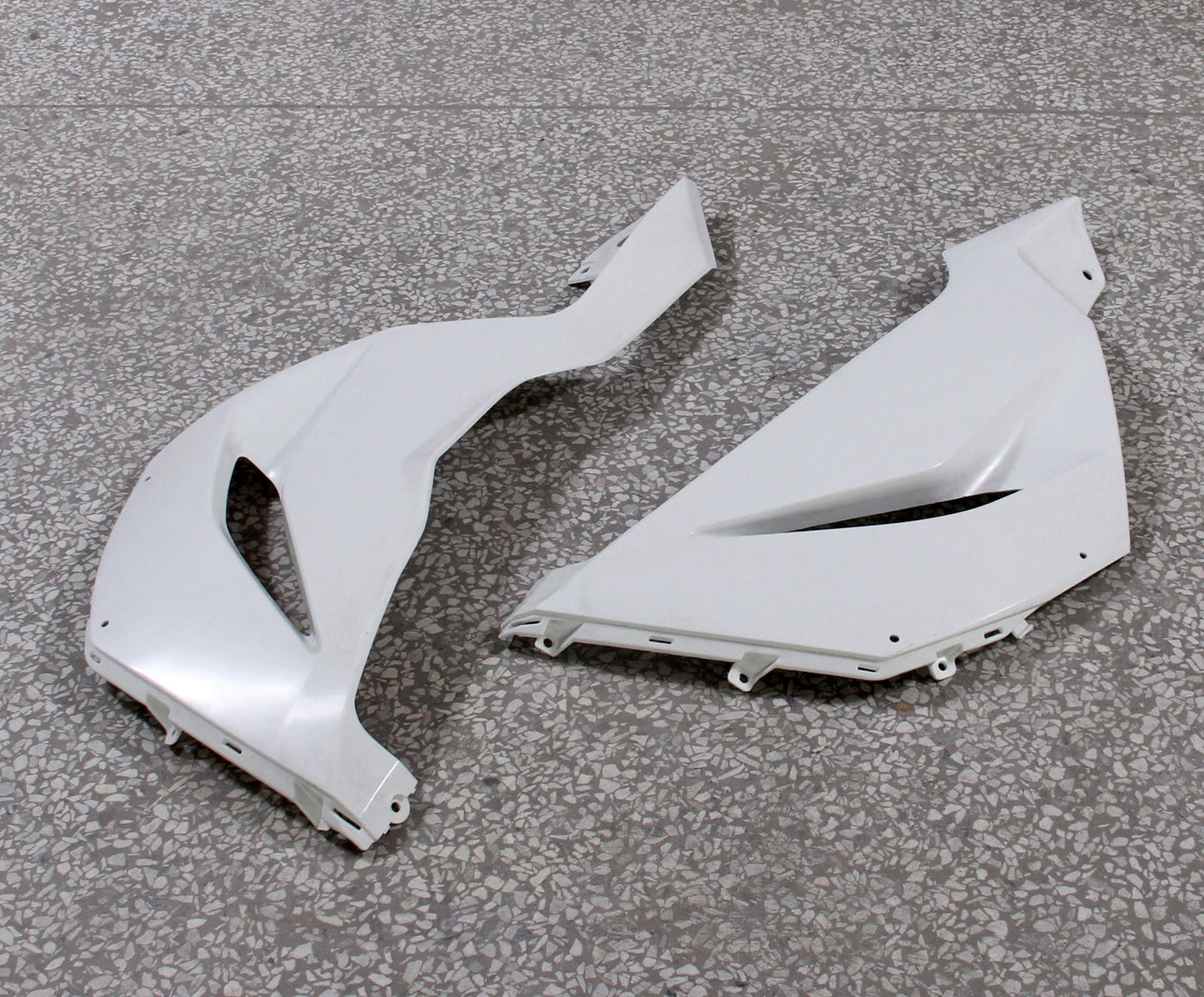 2013-2018 Fairings Plastics Kawasaki ZX6R 636 White Ninja  Generic