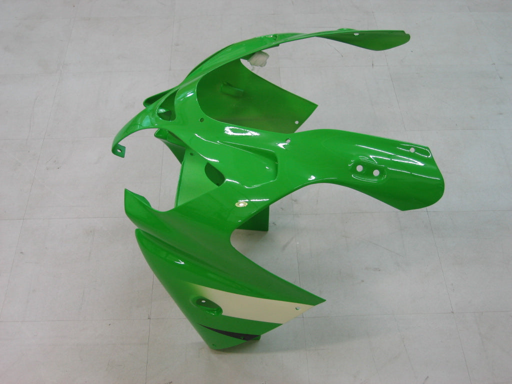 2000-2001 Fairings Kawasaki ZX 9R Green Black ZX9R  Generic