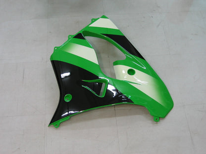 2000-2001 Fairings Kawasaki ZX 9R Green Black ZX9R  Generic