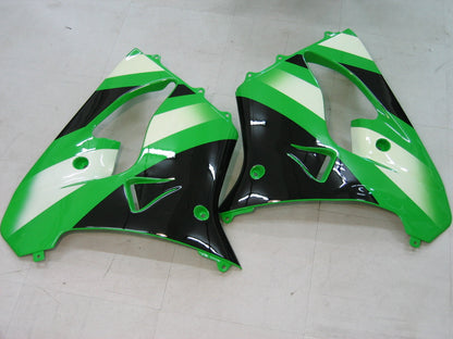 2000-2001 Fairings Kawasaki ZX 9R Green Black ZX9R  Generic