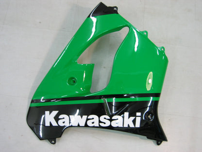 2000-2001 Fairings Kawasaki ZX 9R Green Black No.14 ZX9R  Generic