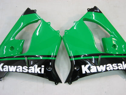2000-2001 Fairings Kawasaki ZX 9R Green Black No.14 ZX9R  Generic