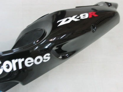 2000-2001 Fairings Kawasaki ZX 9R Black White West ZX9R  Generic