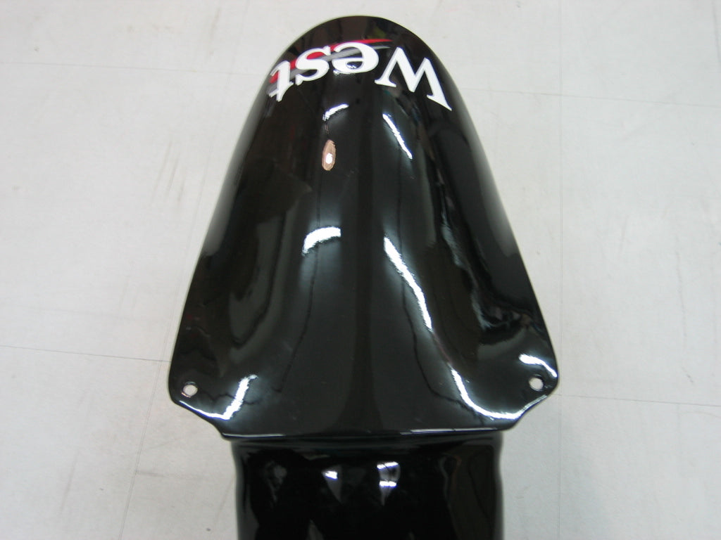 2000-2001 Fairings Kawasaki ZX 9R Black White West ZX9R  Generic