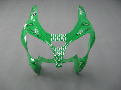 2000-2001 Fairings Kawasaki ZX 9R Green Black No.56 Nakano  Generic