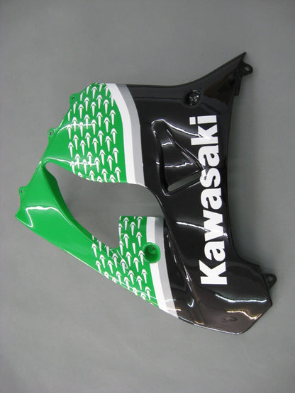 2000-2001 Fairings Kawasaki ZX 9R Green Black No.56 Nakano  Generic