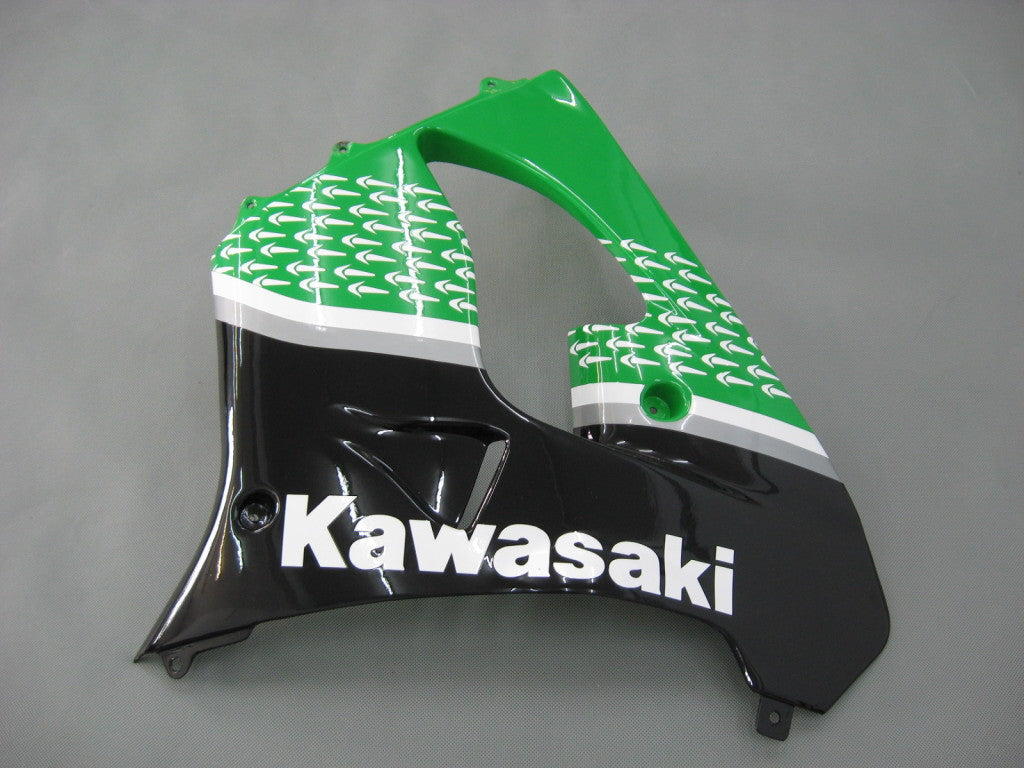 2000-2001 Fairings Kawasaki ZX 9R Green Black No.56 Nakano  Generic
