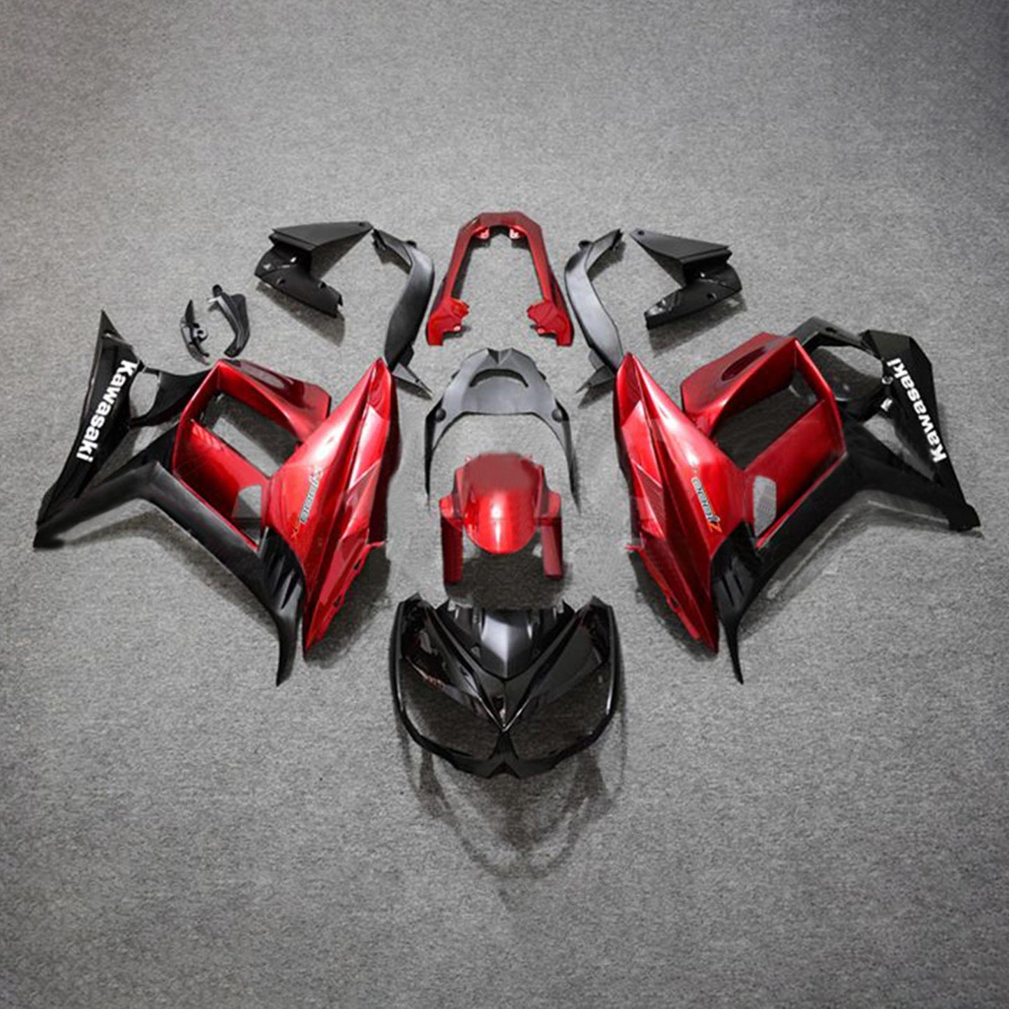 2010-2015 Kawasaki Z1000SX Fairing Kit Bodywork Plastic ABS