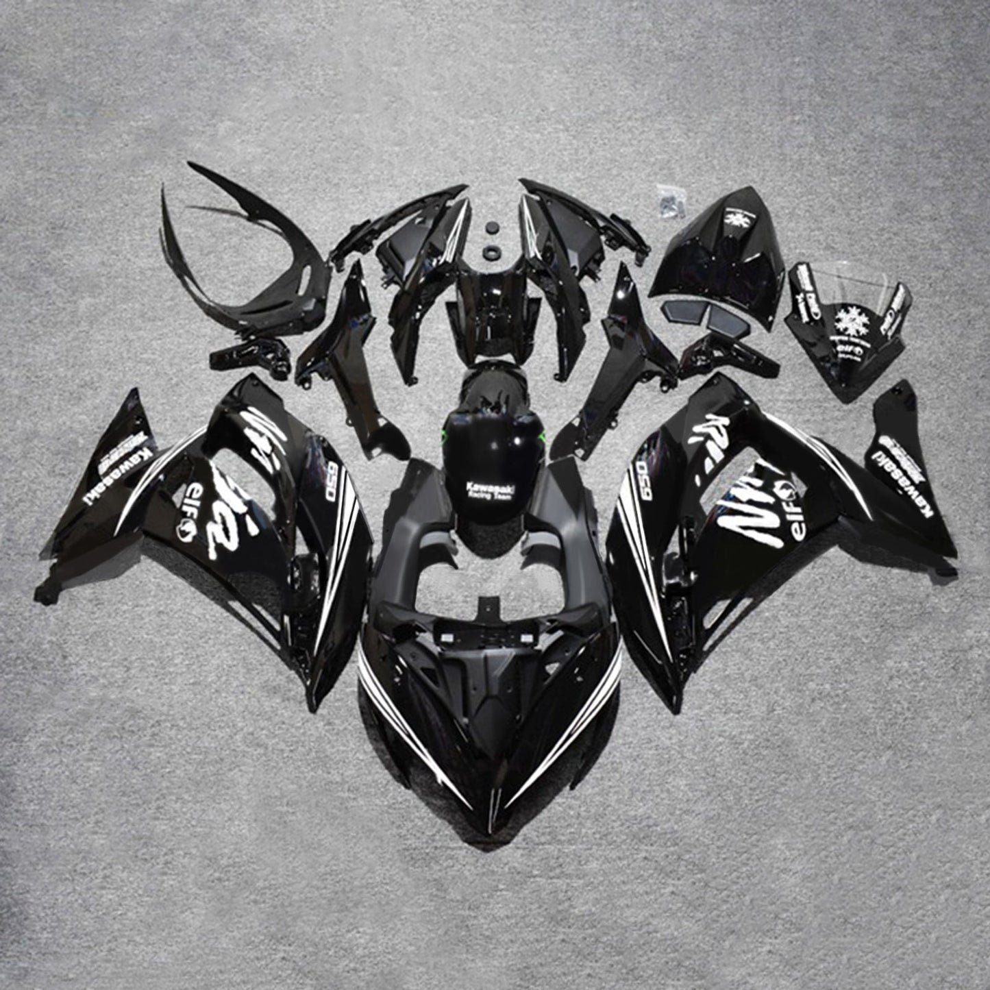 2017-2019 Kawasaki ER6F/Ninja650R Fairing Kit Bodywork Plastic ABS