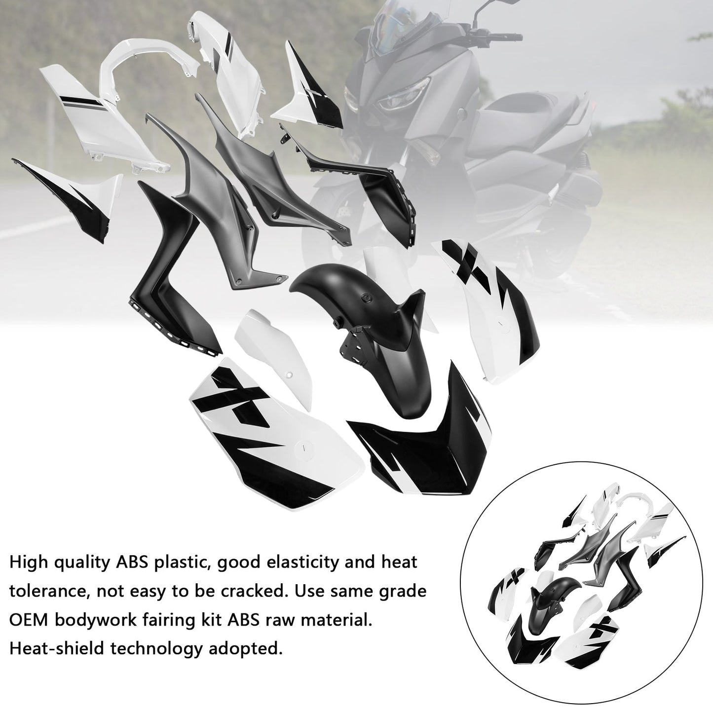 2023-2024 Yamaha X-MAX 300 XMAX Fairing Kit