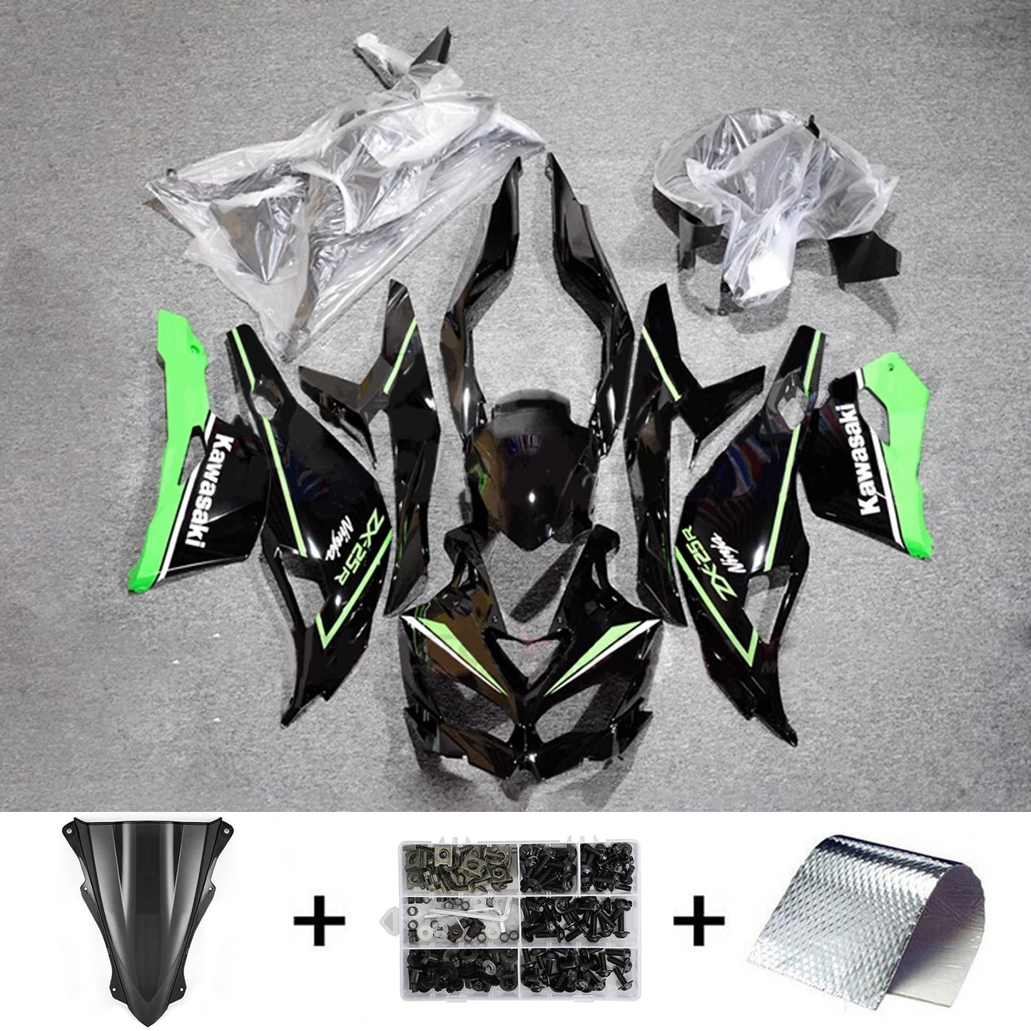 2019-2024 Kawasaki Ninja ZX-25R ZX-4R ZX-4RR Fairing Kit