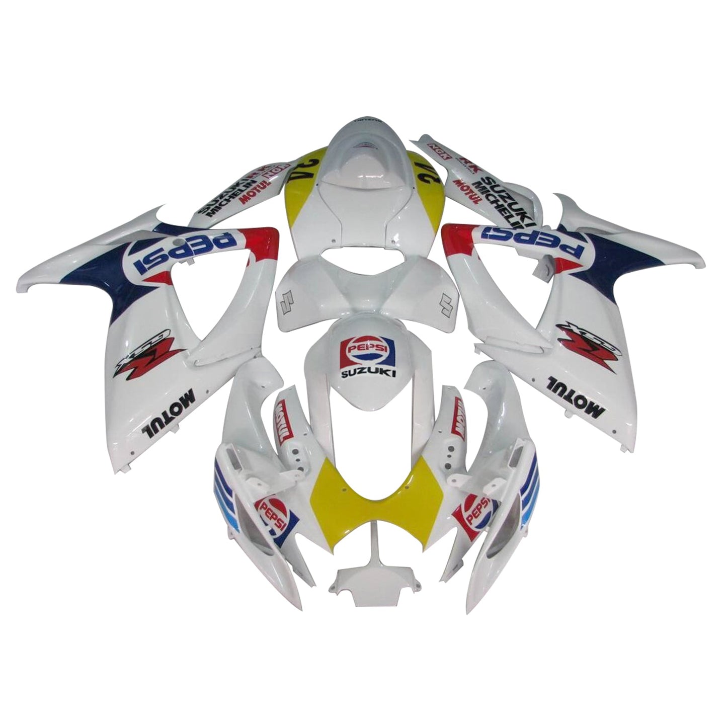 2006-2007 Suzuki GSXR 600/750 K6 Fairing Kit Bodywork Plastic ABS