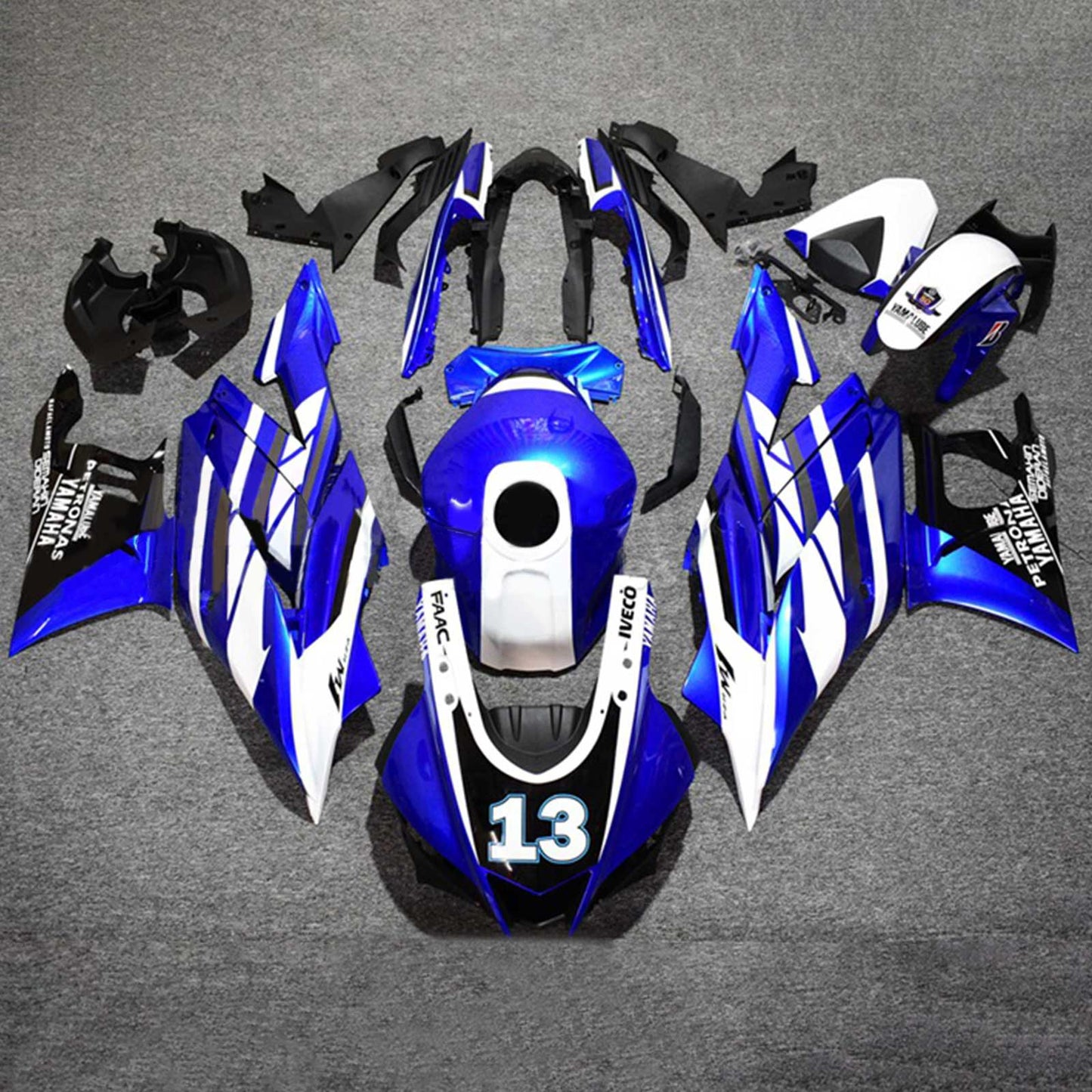2022-2024 Yamaha YZF-R3 R25 Fairing Kit Bodywork Plastic ABS
