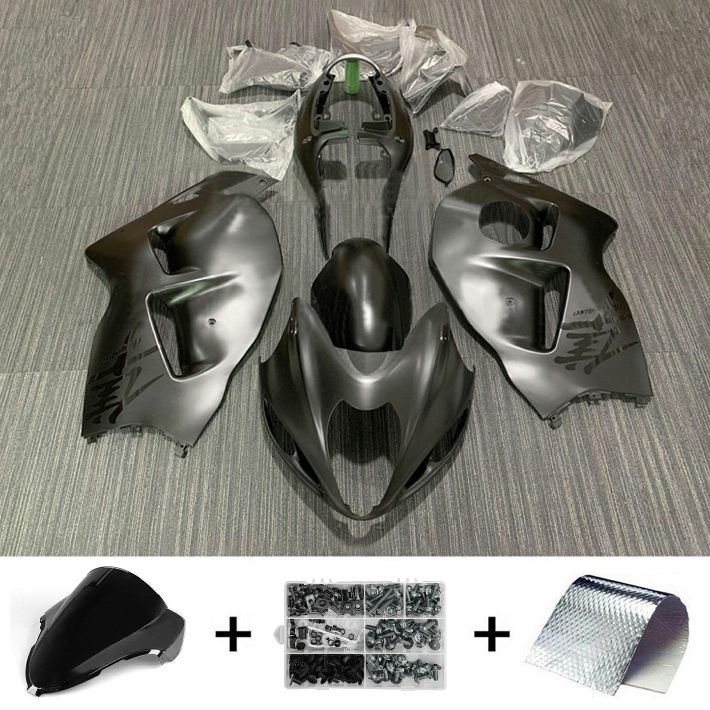 1999-2007 Suzuki Hayabusa GSX1300R Fairing Kit Bodywork Plastic ABS