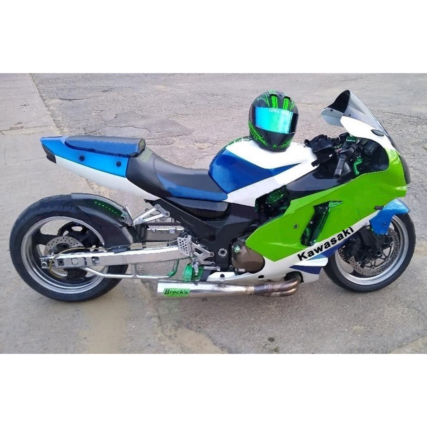 2002-2005 Kawasaki ZX12R Fairing Kit Bodywork Plastic ABS