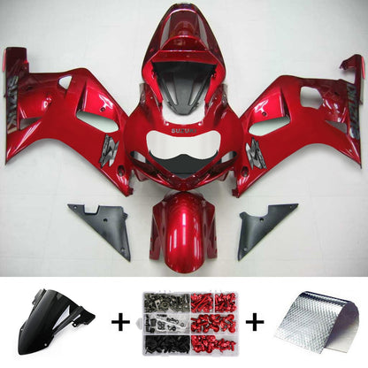 2001-2003 Suzuki GSXR750 Fairing Kit Bodywork Plastic ABS