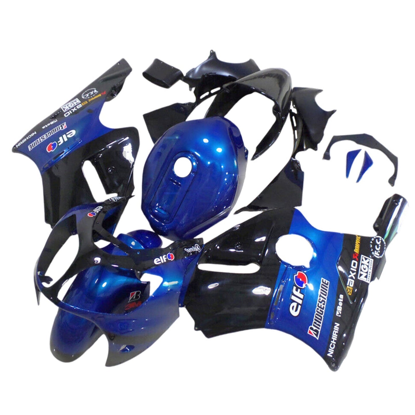 2000-2001 Kawasaki ZX12R Fairing Kit Bodywork Plastic ABS