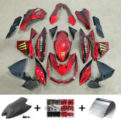 2010-2013 Kawasaki Z1000 Fairing Kit Bodywork Plastic ABS