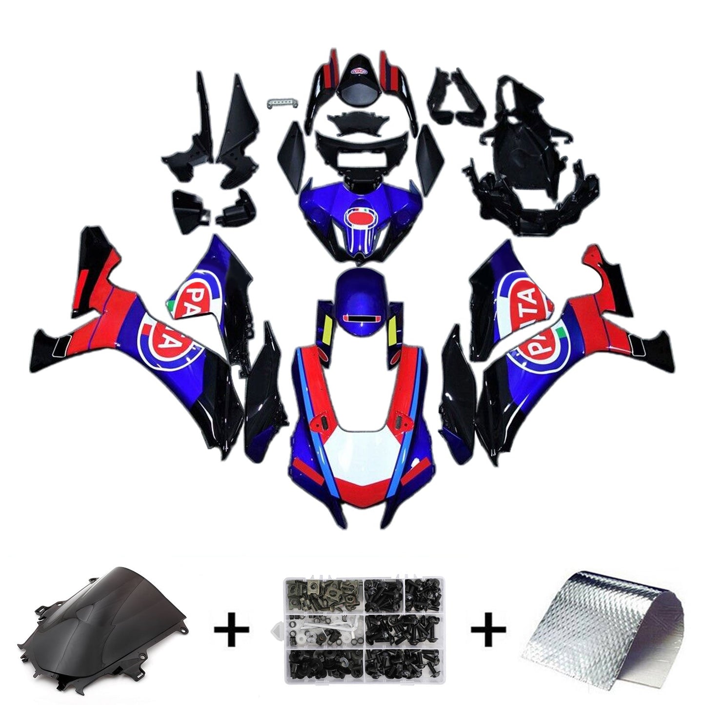 2020-2024 Yamaha YZF-R1 Fairing Kit Bodywork Plastic ABS