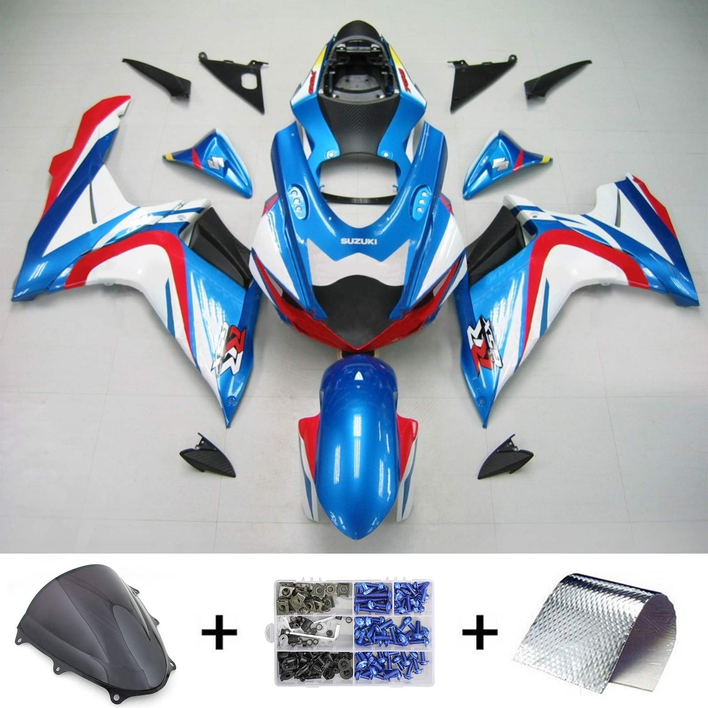 2011-2025 Suzuki GSXR 600/750 K11 Fairing Kit Bodywork Plastic ABS