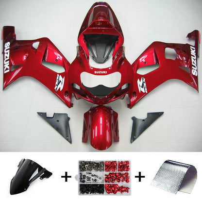 2001-2003 Suzuki GSXR750 Fairing Kit Bodywork Plastic ABS