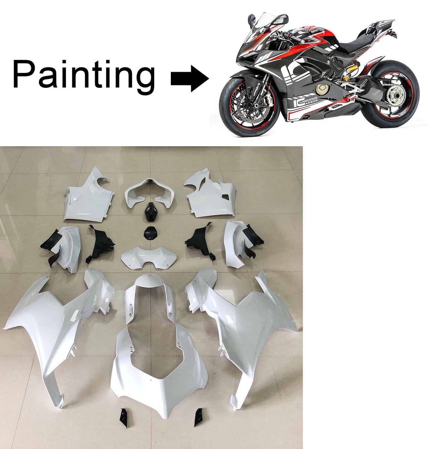 2018-2019 Ducati Panigale V4 V4S V4SP Fairing Kit Bodywork