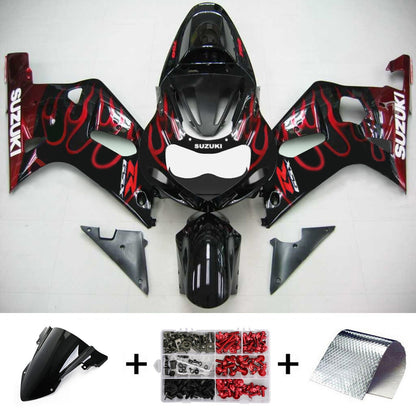 2001-2003 Suzuki GSXR750 Fairing Kit Bodywork Plastic ABS