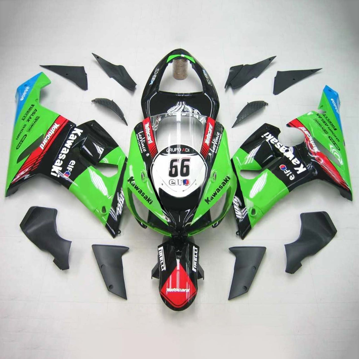 2005-2006 Fairing Kit For Kawasaki ZX6R 636 Generic