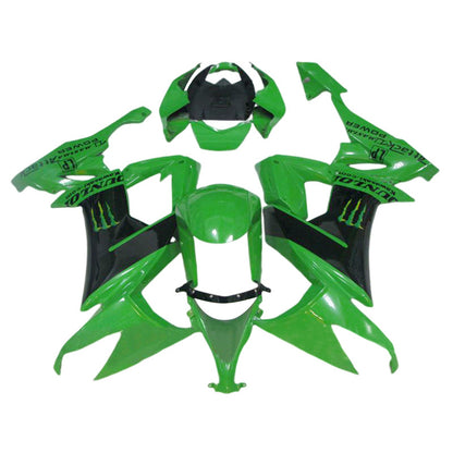 2008-2010 Kawasaki ZX10R Fairing Kit Bodywork Plastic ABS