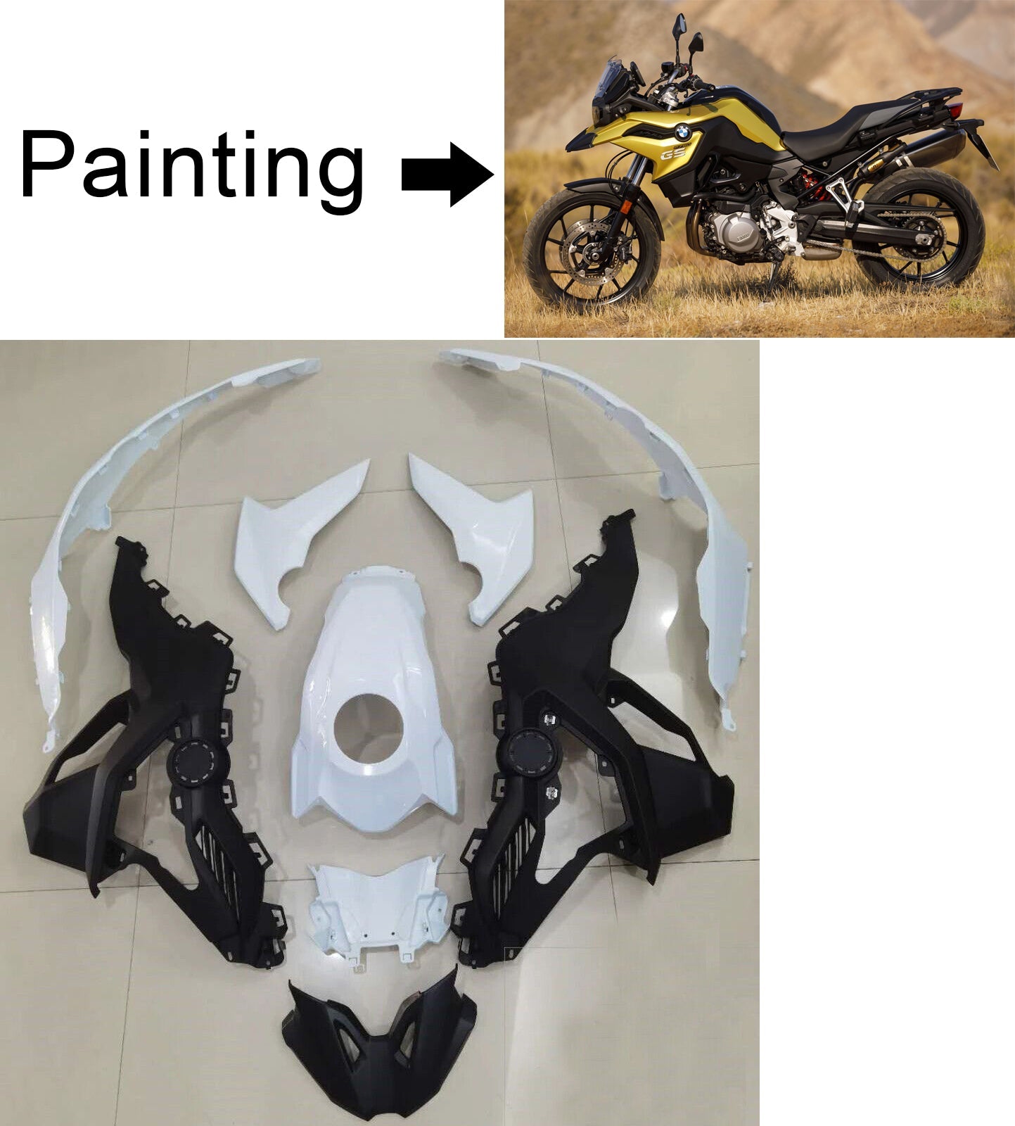 2018-2022 BMW F750GS F850GS Fairing Kit Bodywork