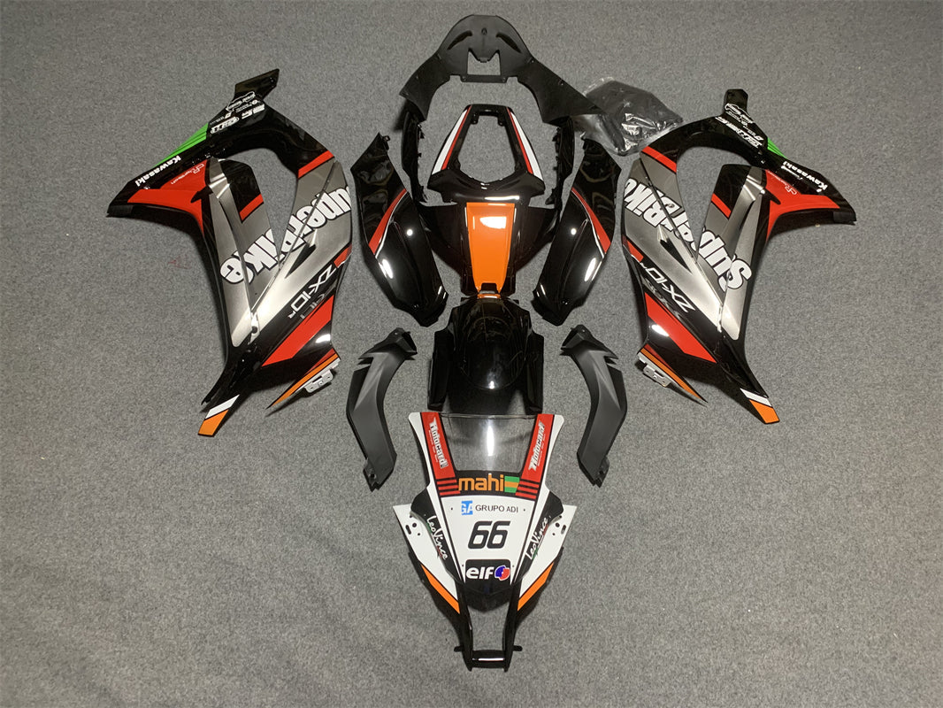 2011-2015 Kawasaki ZX10R Fairing Kit Bodywork Plastic ABS