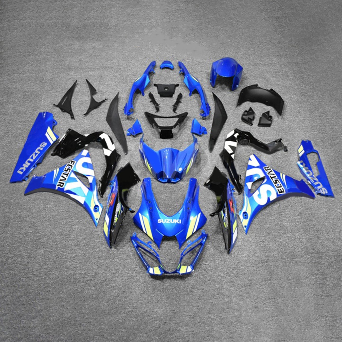 2017-2024 Suzuki GSXR1000 K17 Fairing Kit Bodywork Plastic ABS