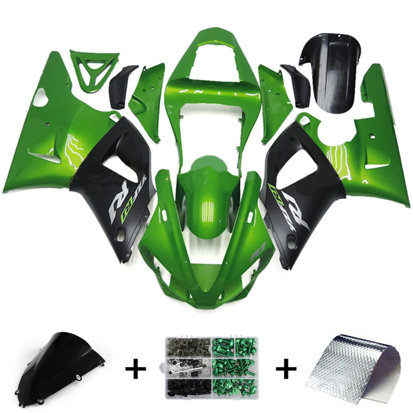 1998-1999 Yamaha YZF 1000 R1 Fairing Kit Bodywork Plastic ABS