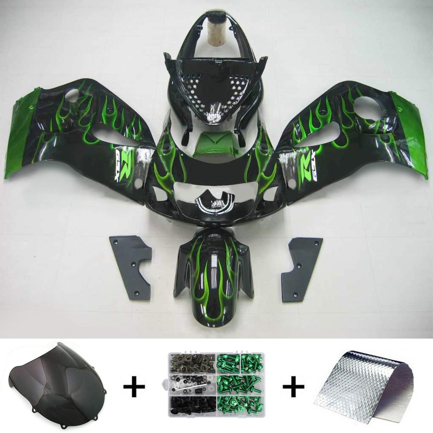 1996-2000 Suzuki GSXR 600/750 Fairing Kit Bodywork Plastic ABS