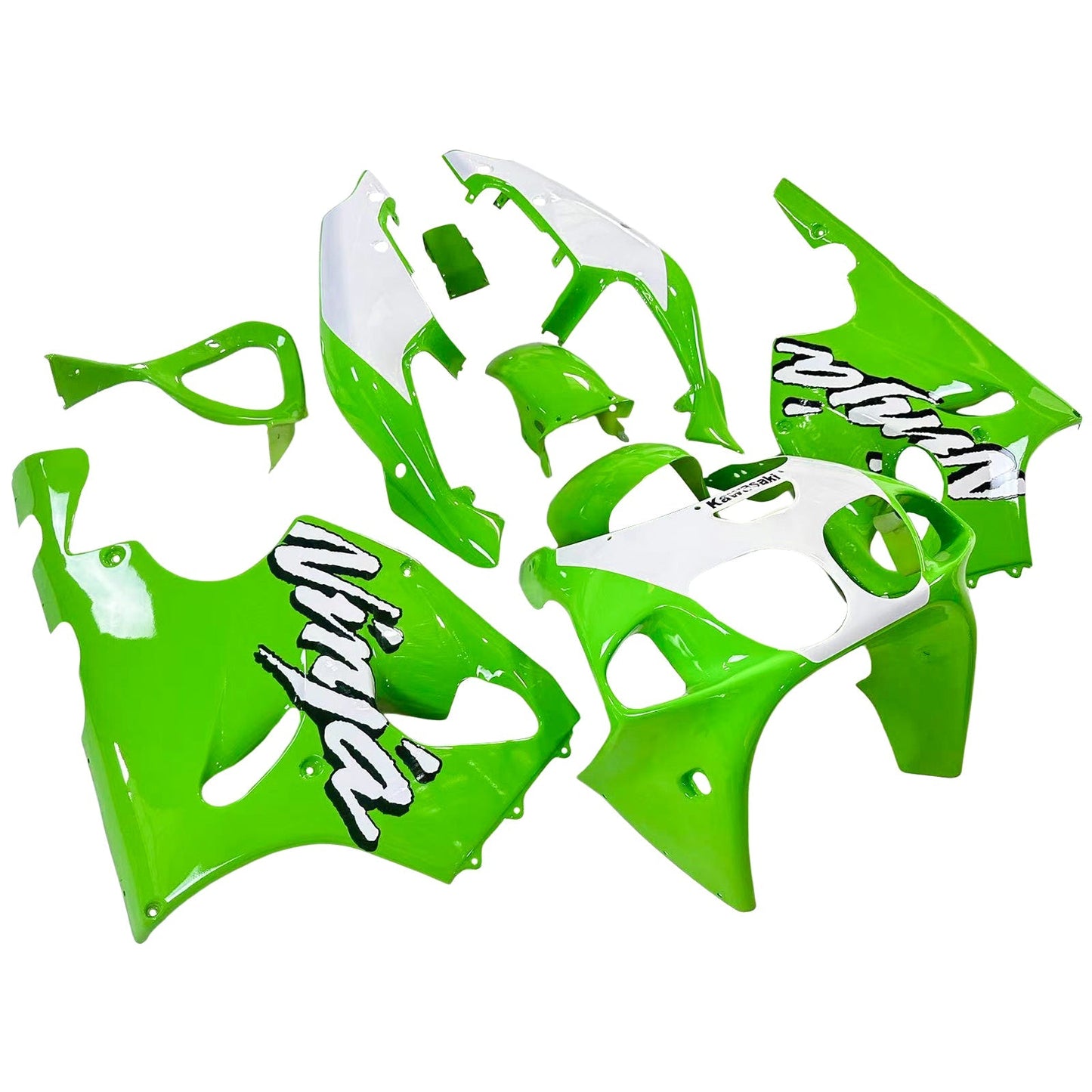 1996-2003 Kawasaki ZX7R Fairing Kit Bodywork Plastic ABS