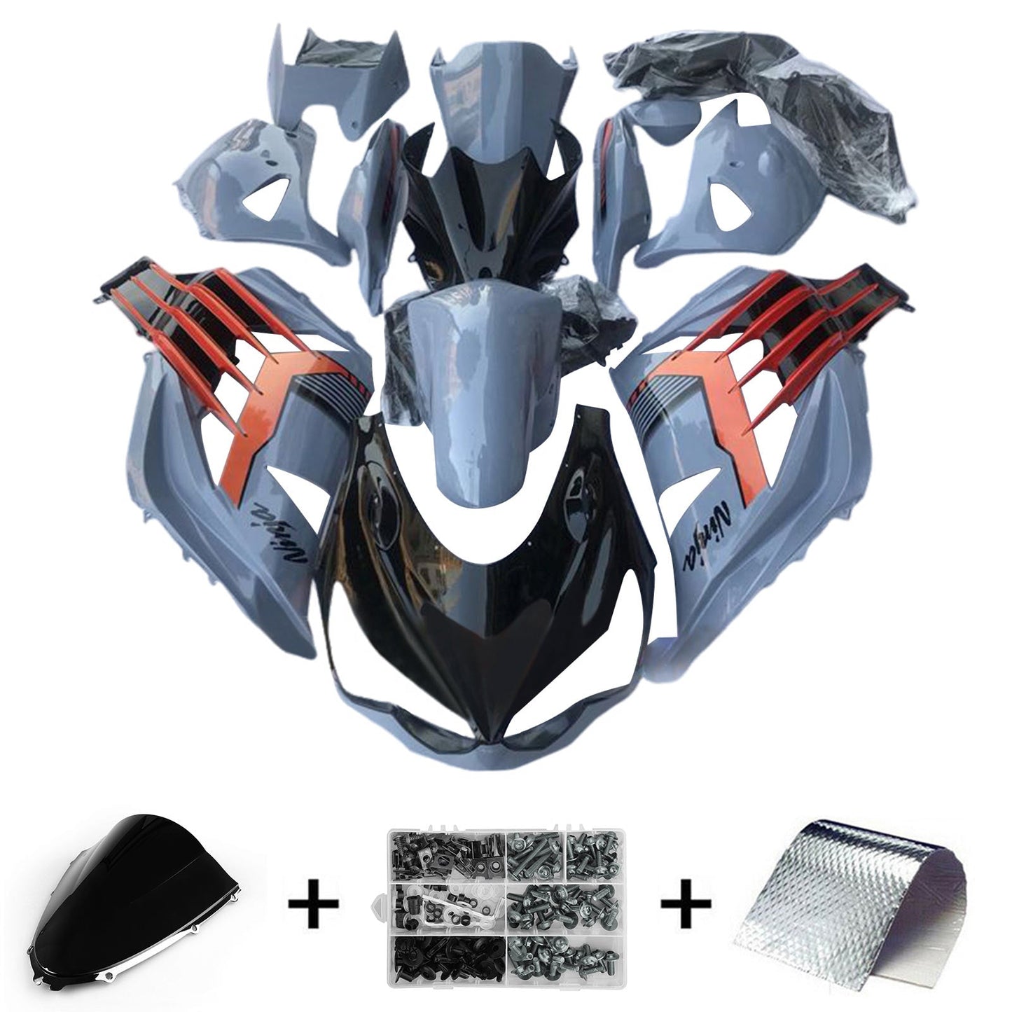 2012-2022 Kawasaki ZX14R ZZR1400 Fairing Kit Bodywork