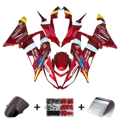 2013-2018 Kawasaki ZX6R 636 Fairing Kit Bodywork Plastic ABS