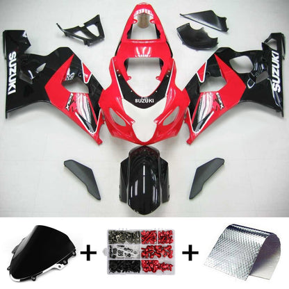 2004-2005 Suzuki GSXR 600/750 Fairing Kit Bodywork Plastic ABS