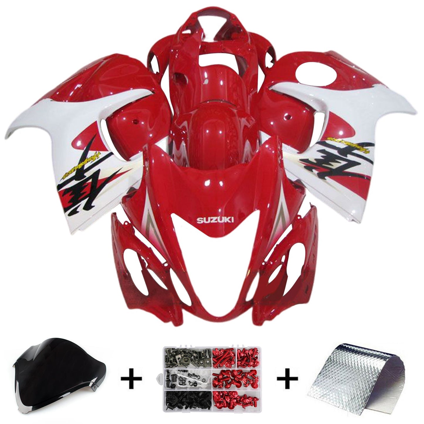 2008-2020 Suzuki Hayabusa GSX1300R Fairing Kit Bodywork Plastic ABS