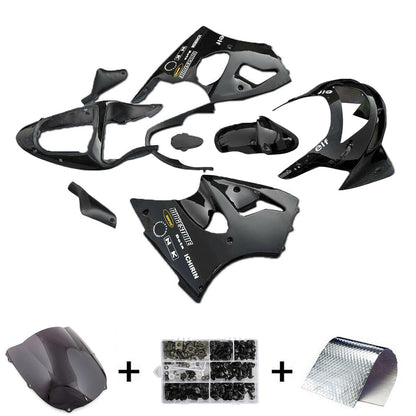 1998-1999 Kawasaki ZX6R Fairing Kit Bodywork Plastic ABS